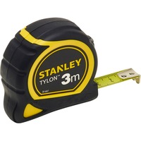 Stanley Bandmaß Tylon, 3 Meter schwarz/gelb, 12,7mm