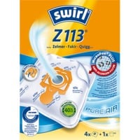 Swirl Staubsaugerbeutel Z113 MicroPor weiß, 4 Stück
