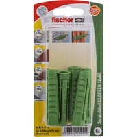 fischer Spreizdübel SX GREEN 12x60 K grün, 6 Stück