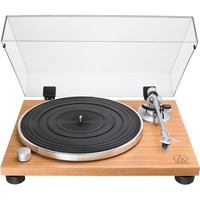 Audio-Technica AT-LPW30TK, Plattenspieler braun/holz, Integrierter Phono-Vorverstärker, Manuelle Bedienung