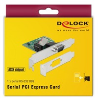 DeLOCK PCIe > 1 x Seriell RS-232, Adapter