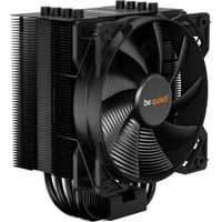 be quiet! Pure Rock 2 Black, CPU-Kühler schwarz, Elegante schwarze Oberfläche, 120 mm