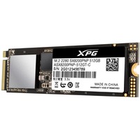 ADATA XPG SX8200 Pro 512 GB, SSD PCIe 3.0 x4, NVMe 1.3, M.2 2280