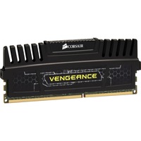 Corsair DIMM 4 GB DDR3-1600 , Arbeitsspeicher CMZ4GX3M1A1600C9, Vengeance Black, INTEL XMP, Lite Retail