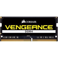 Corsair SO-DIMM 16 GB DDR4-2400 , Arbeitsspeicher schwarz, CMSX16GX4M1A2400C16, Vengeance
