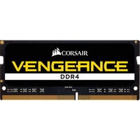Corsair SO-DIMM 8 GB DDR4-2666 , Arbeitsspeicher schwarz, CMSX8GX4M1A2666C18, Vengeance