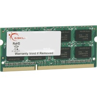 G.Skill SO-DIMM 4 GB DDR3-1600  , Arbeitsspeicher F3-12800CL11S-4GBSQ, SQ, Retail