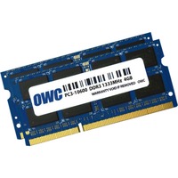 OWC SO-DIMM 8 GB DDR3-1333 (2x 4 GB) Dual-Kit, für MAC , Arbeitsspeicher OWC1333DDR3S08S