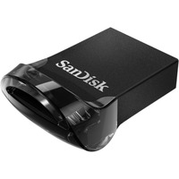 SanDisk Ultra Fit 16 GB, USB-Stick schwarz, USB-A 3.2 Gen 1