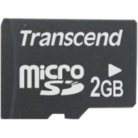 Transcend micro Secure Digital Card 2 GB, Speicherkarte schwarz, Boxed