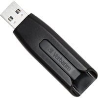 Verbatim Store 'n' Go V3 128 GB, USB-Stick schwarz, USB-A 3.2 Gen 1