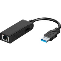 D-Link DUB-1312, LAN-Adapter schwarz