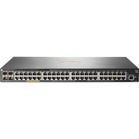 Hewlett Packard Enterprise 2930F 48G PoE+ 4SFP+, Switch silber