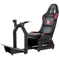 RaceRoom Game Seat RR3055, Sim Rig schwarz/rot