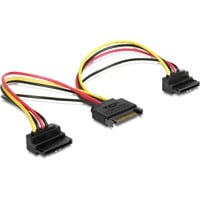 DeLOCK Y-Kabel Power SATA 15 Pin > 2 x SATA HDD 15cm