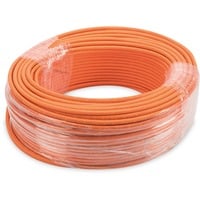 Digitus Professional Cat7 S/FTP Verlegekabel simplex, Dca orange, 100 Meter Rolle