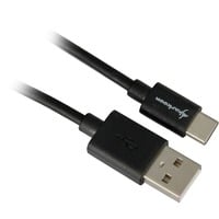 Sharkoon USB 2.0 Kabel, USB-A Stecker > USB-C Stecker schwarz, 1,5 Meter