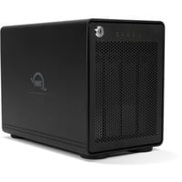 OWC ThunderBay 4 - RAID 5, Laufwerksgehäuse schwarz, 4-Bay Storage Enclosure mit Dual Thunderbolt 3 Ports