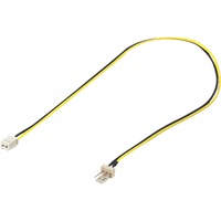 goobay Lüfter Adapterk.3P-St.-> 2P-Kup.