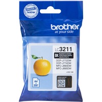 Brother Tinte schwarz LC-3211BK 