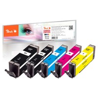 Peach Tinte Spar Pack PI100-396 kompatibel zu Canon PGI-580XXL, CLI-581XXL