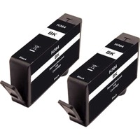 Peach Tinte schwarz CB316EE/Nr. 364 Doppelpack kompatibel zu HP Nr. 364, CB316EE