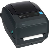 Zebra GX430t, Beschriftungsgerät anthrazit/schwarz, USB/LAN