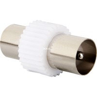 goobay Adapter Koaxial-Stecker auf Koaxial-Stecker
