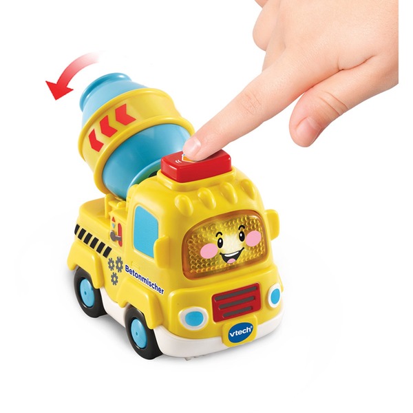 VTech Tut Tut Baby Flitzer - mešalec betona, igračka vozilo rumeno/modra