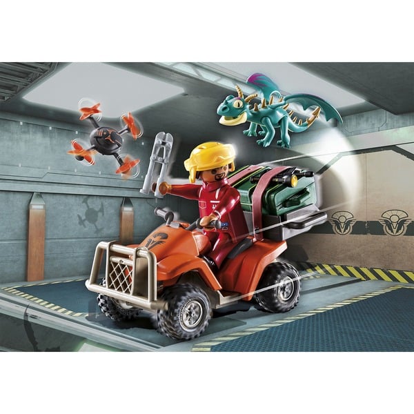 PLAYMOBIL 71085 Dragons: The Nine Realms - Icaris Quad & Phil, gradbena igrača