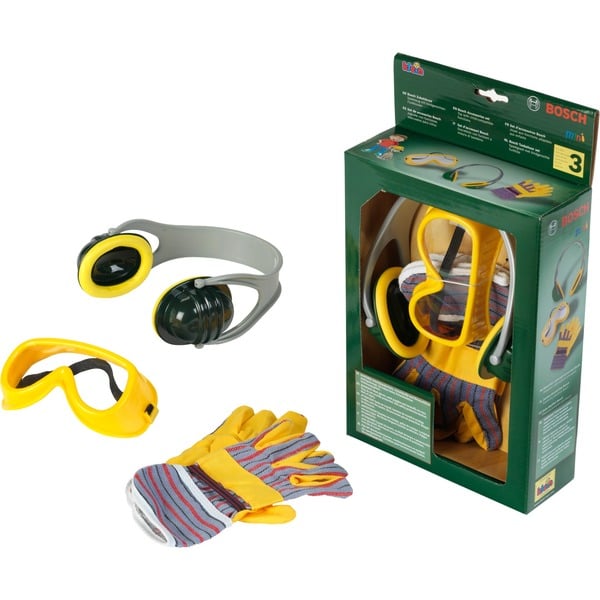 Theo Klein Bosch set pribora, otroško orodje rumeno/zelen