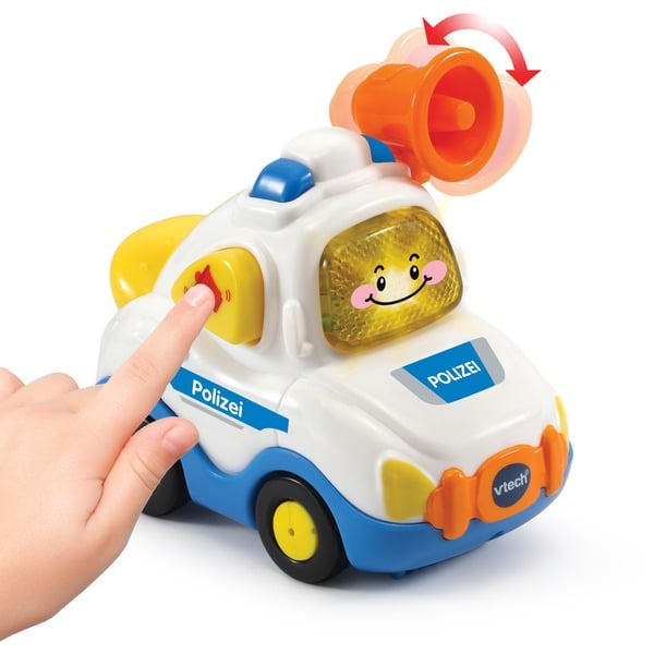 VTech Tut Tut Baby Speedster - policijsko, igralno vozilo belo/modro