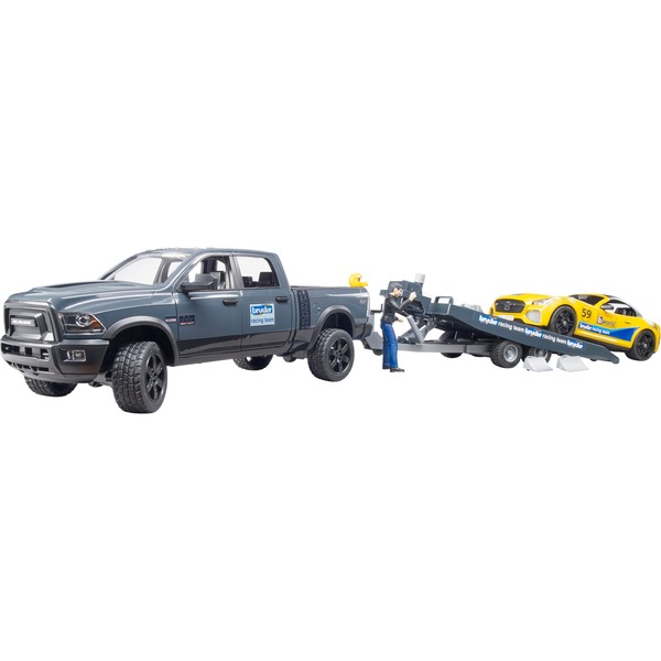 Model vozila Bruder RAM 2500 Power Wagon in Roadster Bruder Racing Team