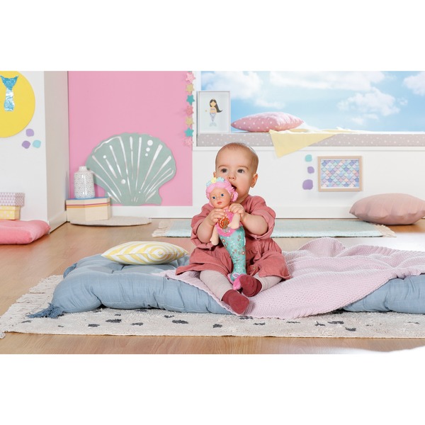 ZAPF Creation BABY born® morska deklica za dojenčke, punčka 30 cm