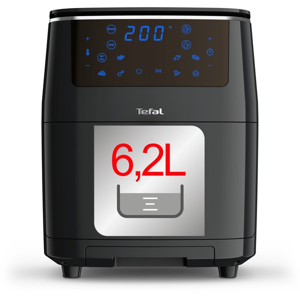 Tefal 3-v-1 Easy Fry Grill & Steam, cvrtnik na vroč zrak črn
