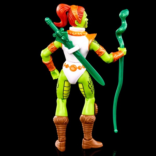 Akcijska figurica Mattel Masters of the Universe Origins Snake Teela, igralna figura 14 cm