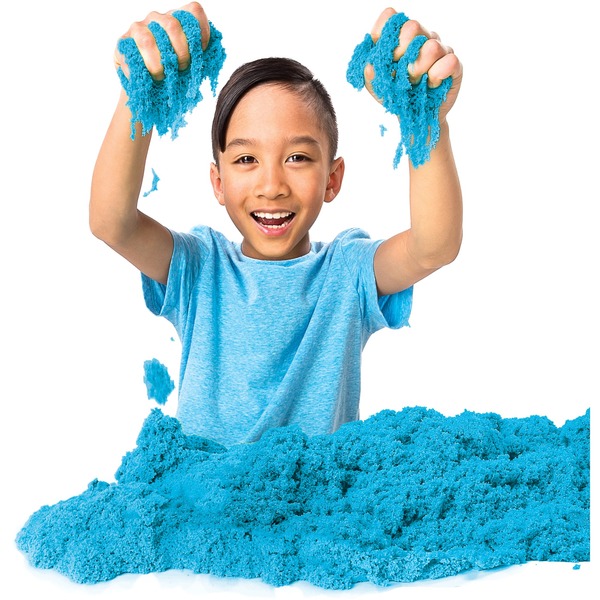 Spin Master Kinetic Sand modra, igralni pesek 907 gramov