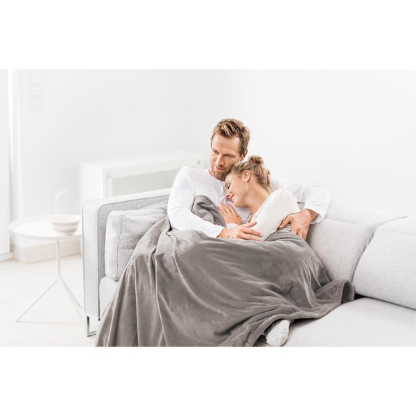 Beurer HD 150 XXL Cosy, električna odeja taupe/rjava, 150 x 200 cm