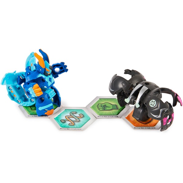 Spin Master Bakugan Baku-Tin, spretnostna igra, visokokakovostna škatla za shranjevanje z ekskluzivnim Darkus Sectanoid Bakuganom in drugimi Bakugani presenečenja