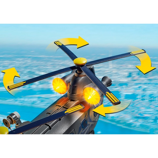 PLAYMOBIL 71149 gradbena igrača City Action SWAT Rescue Helicopter