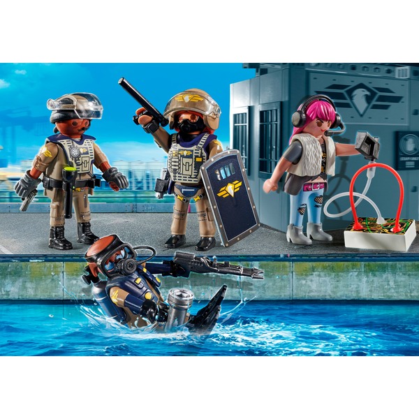 PLAYMOBIL 71146 City Action SWAT Figurice, gradbena igrača