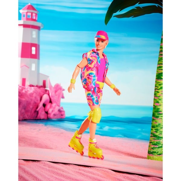 Mattel Barbie The Movie - zbirateljska lutka Ken z obleko za rolanje