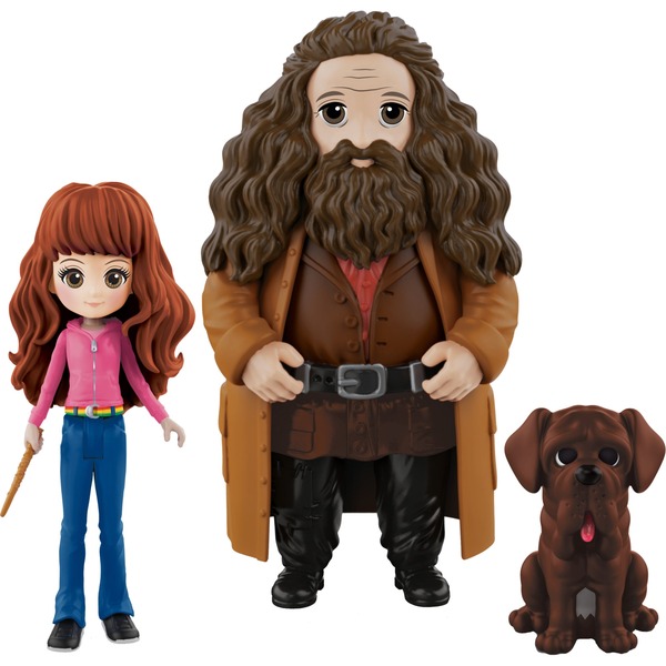 Spin Master Wizarding World Harry Potter - Hermiona Granger in Rubeus Hagrid, igralna figura 7,6 cm zbirateljske figure