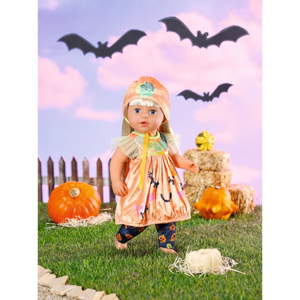 ZAPF Creation BABY born® Halloween bučna obleka, dodatki za punčko 43 cm