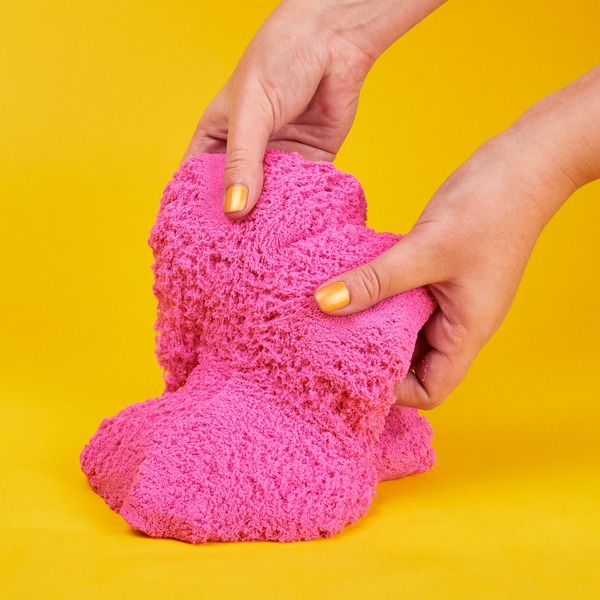 Spin Master Kinetic Sand - Shimmer Sand Crystal Pink, igralni pesek 907 gramov