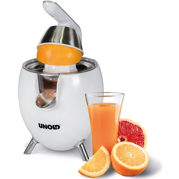 Unold Power Juicy, stiskalnica citrusov bela/nerjaveče jeklo