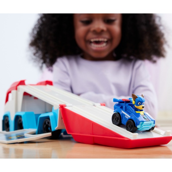 Spin Master Paw Patrol: The Mighty Movie, Pup Squad Patroller Team Vehicle, Toy Vehicle with Chase Toy Car, Toy