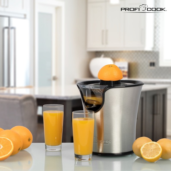ProfiCook PC-ZP 1018, stiskalnica citrusov nerjavno jeklo/črna