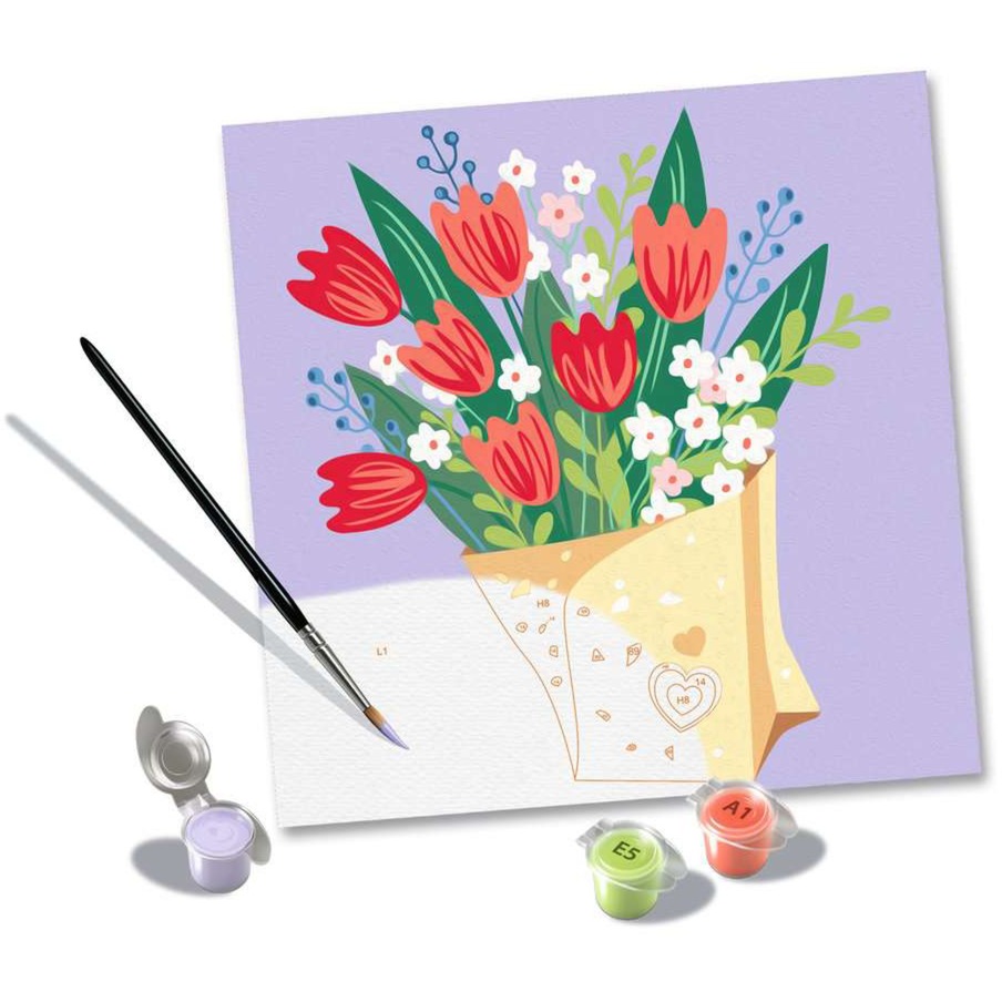 Ravensburger CreArt - Tulpenstrauß, Malen
