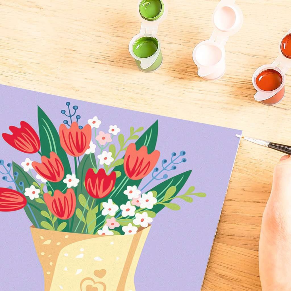 Ravensburger CreArt - Tulpenstrauß, Malen